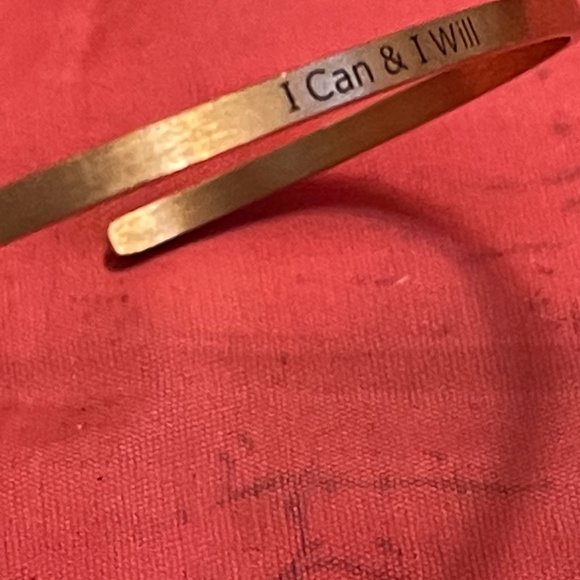 " I Can & I Will" Bracelet - Picture 4 of 4